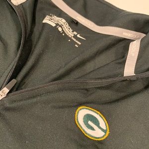 Nike GB Packers Golf 1/4 Zip Pullover